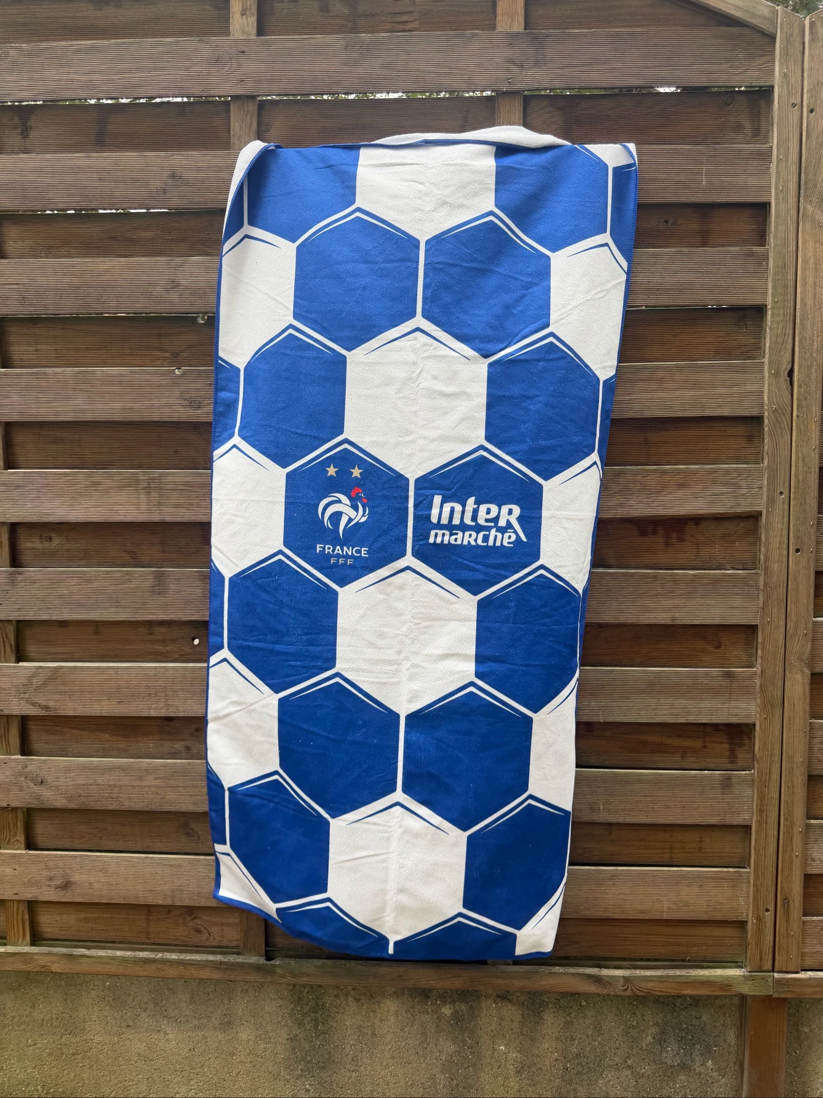 Serviette de bain équipe de France Intermarché 